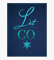 Let It Go Photographic Print