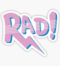 RAD! (80s Edition) Sticker
