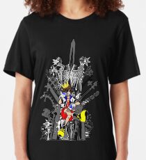 Kingdom Hearts: Game of Hearts Color Slim Fit T-Shirt