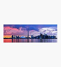 Toronto skyline panorama Photographic Print