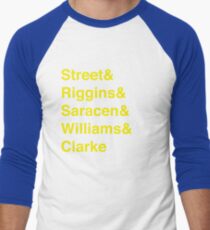 Camiseta ¾ bicolor para hombre Pantera-vetica