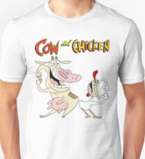 Cow and Chicken Unisex T-Shirt