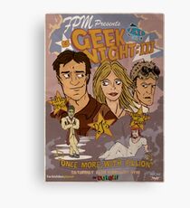 Geek Night: III Once More, With Fillion Canvas Print