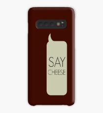 Say Cheese (Red) Case/Skin for Samsung Galaxy