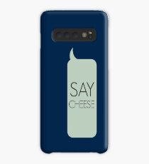 Say Cheese (Blue) Case/Skin for Samsung Galaxy
