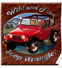 Jeep Wrangler: Posters | Redbubble