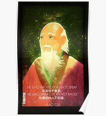 Lao Tzu, Wise, Wisdom, Confucius, Oldman, Quote, Epic, Words, Oriental Poster