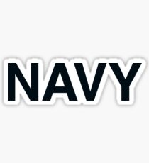 NAVY Sticker