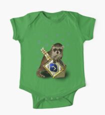 Hanukkah Raccoon One Piece - Short Sleeve