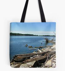 Shores of Kettle Lake Tote Bag