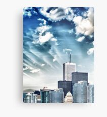 City Buildings Metal Print