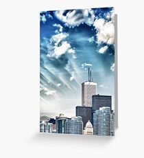 City Buildings Greeting Card