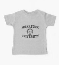 Miskatonic University (Black version) Baby Tee
