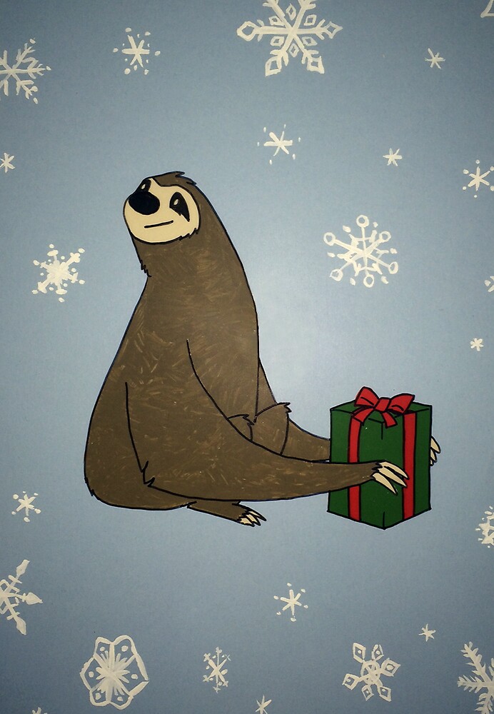 merry slothmas