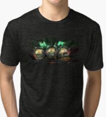 Camiseta de tejido mixto Arte del programa espacial Kerbal