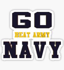 Go Navy, Beat Army!! Sticker