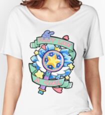 Camiseta ancha para mujer Mariposa Estrella