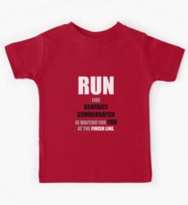 Run like Benedict Cumberbatch is waiting! Kids Tee