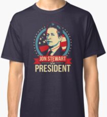 Jon Stewart for President Classic T-Shirt