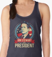 Jon Stewart for President Women's Tank Top