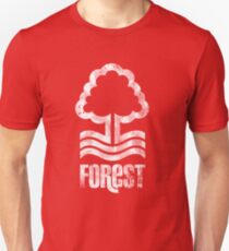 Nottingham Forest Distressed Logo Unisex T-Shirt
