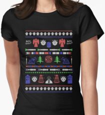 Happy Wholidays Women's Fitted T-Shirt