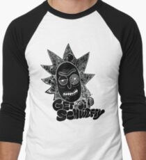 Get Schwifty Invert Men's Baseball ¾ T-Shirt