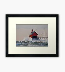 Freezing Cold Framed Print