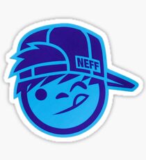 blue neff Sticker