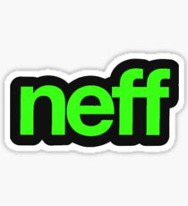green neff logo Sticker