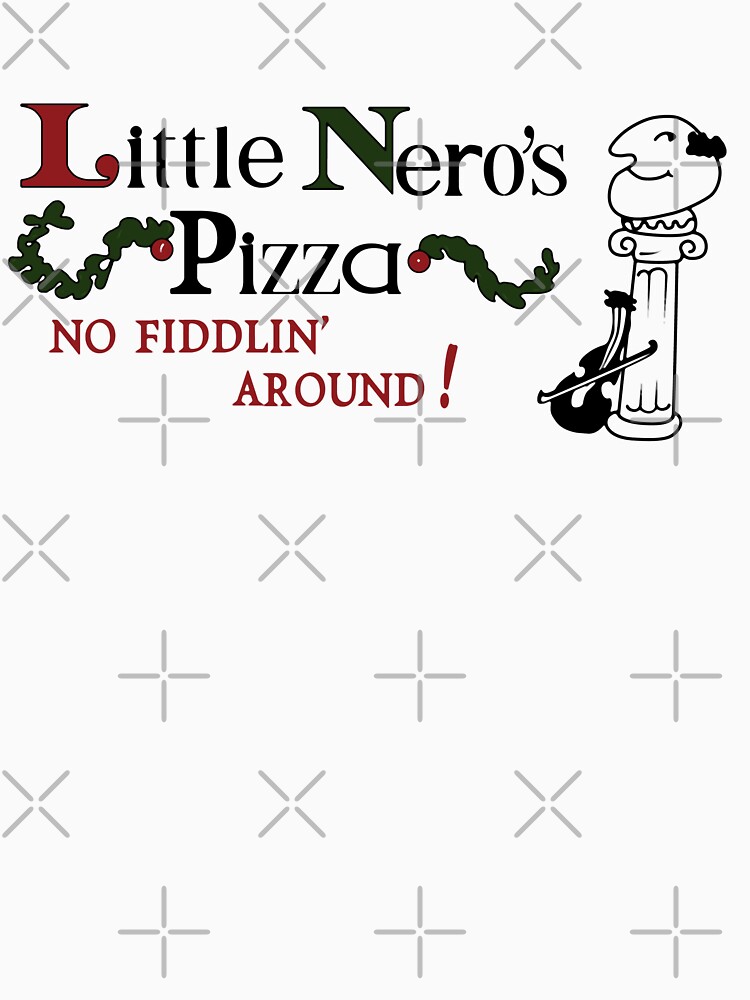 little neros pizza t shirt