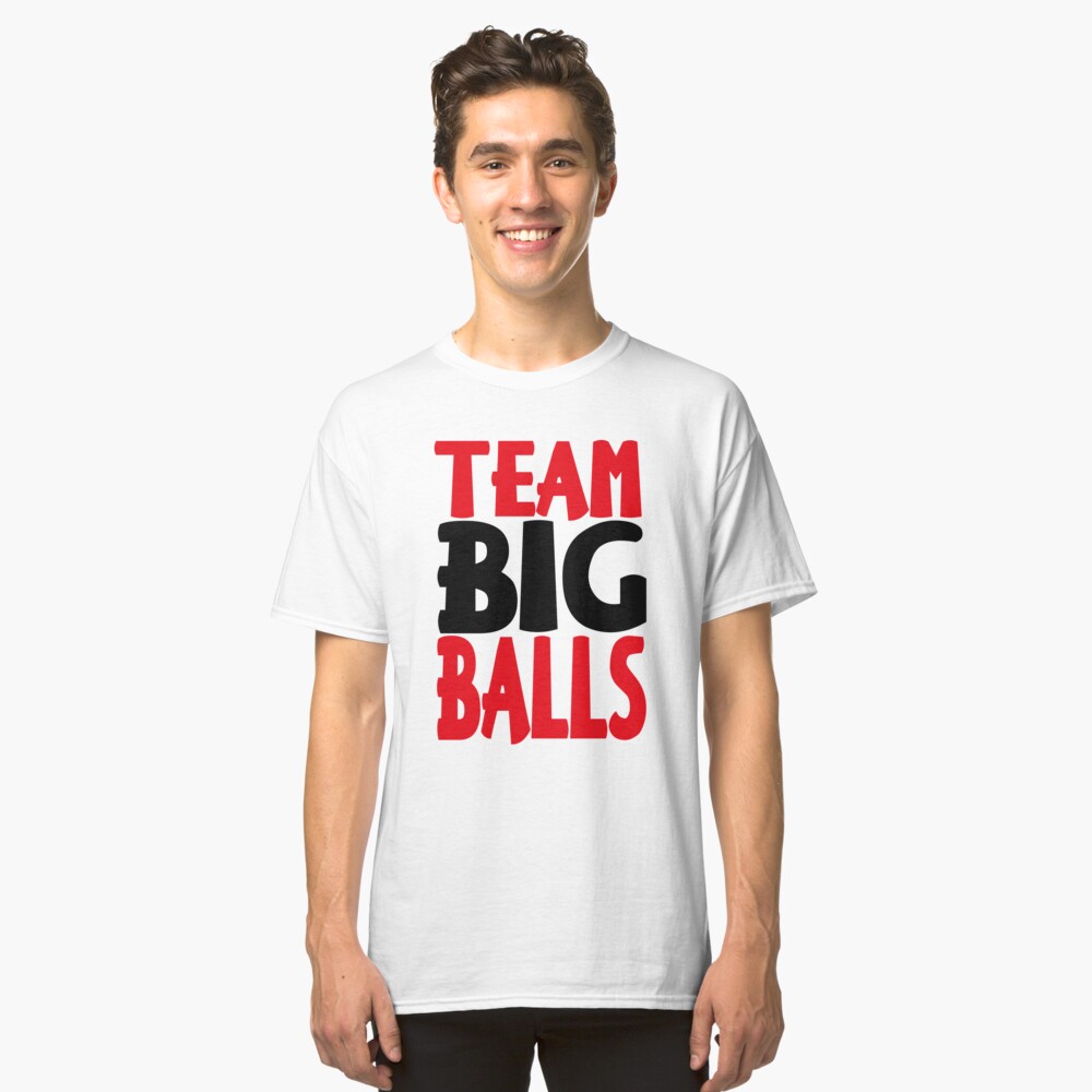 chin balls t shirt