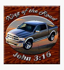 Dodge Ram Truck King of the Road Photographic Print