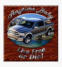 Dodge Ram Truck Anytime Baby Photographic Print