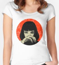 Camiseta entallada de cuello redondo Desaparecido en combate