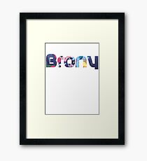 Brony Framed Print