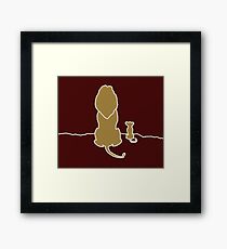 Lion king Framed Print
