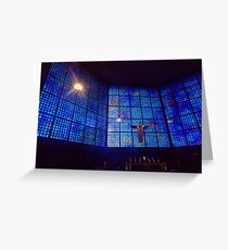 Illuminated Church Greeting Card