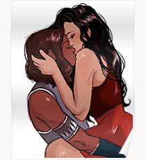 Korra & Asami Poster