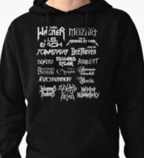 Sudadera con capucha Compositores clásicos de estilo heavy metal