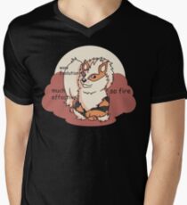 Arcedoge Men's V-Neck T-Shirt