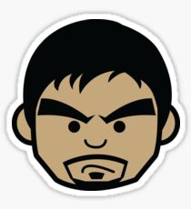 Angry Manny Pacquiao Face by AiReal Sticker