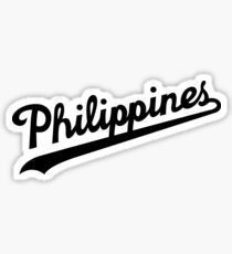 Philippinen Dodgers Script von AiReal Apparel Sticker