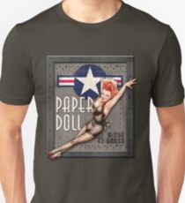 "Paper Doll" WWII Nose Art Unisex T-Shirt