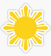 Philippine Sun von AiReal Apparel Sticker