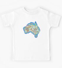 Pictorial Australia T-Shirt Kids Tee