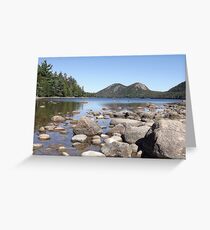 Jordan Pond Greeting Card