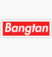 Supreme Bangtan Sticker