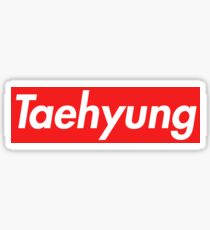 Supreme Taehyung Sticker