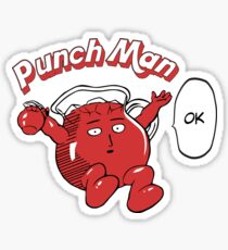 One Punch Man Kool Aide Man Sticker